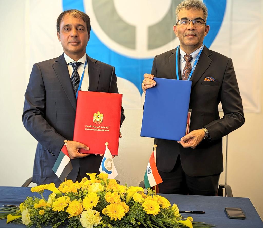 الإمارات والهند توقعان اتفاق الاعتراف المتبادل ببرنامج المشغل الاقتصادي المعتمد