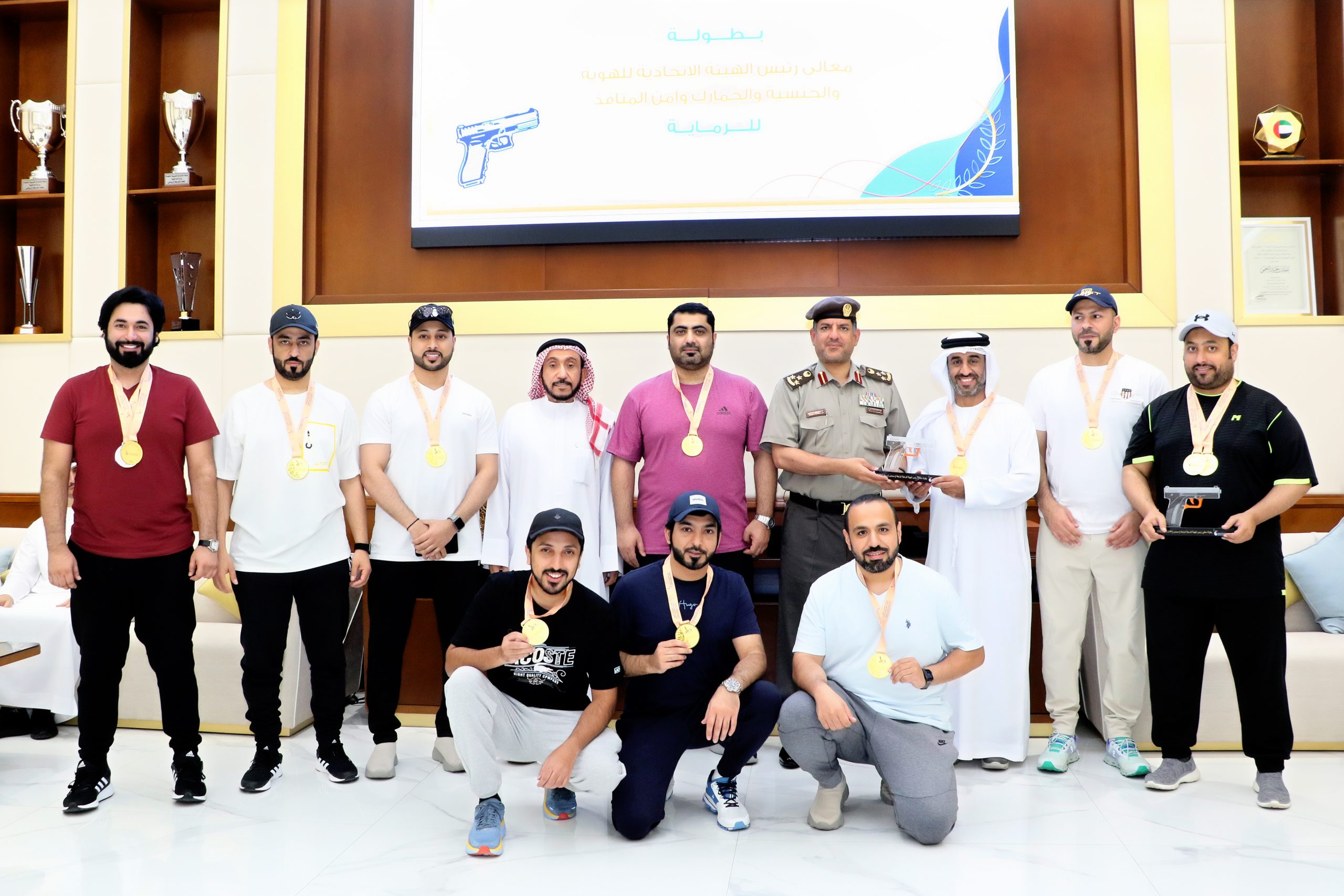 ICP Concludes the Events of the Authority Head’s Shooting Tournament  at Police Sports and Shooting Club in Ajman-4