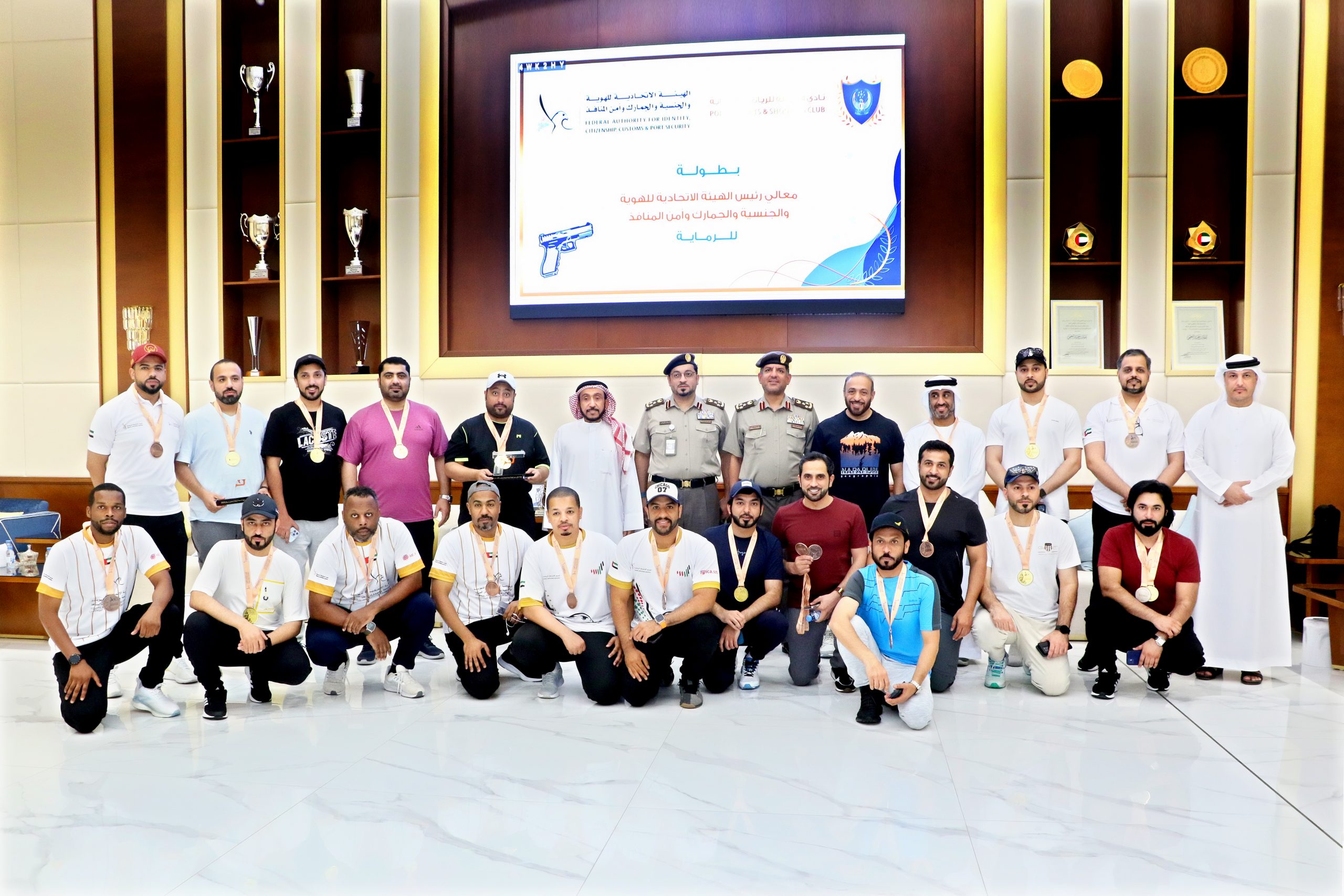 ICP Concludes the Events of the Authority Head’s Shooting Tournament  at Police Sports and Shooting Club in Ajman-6