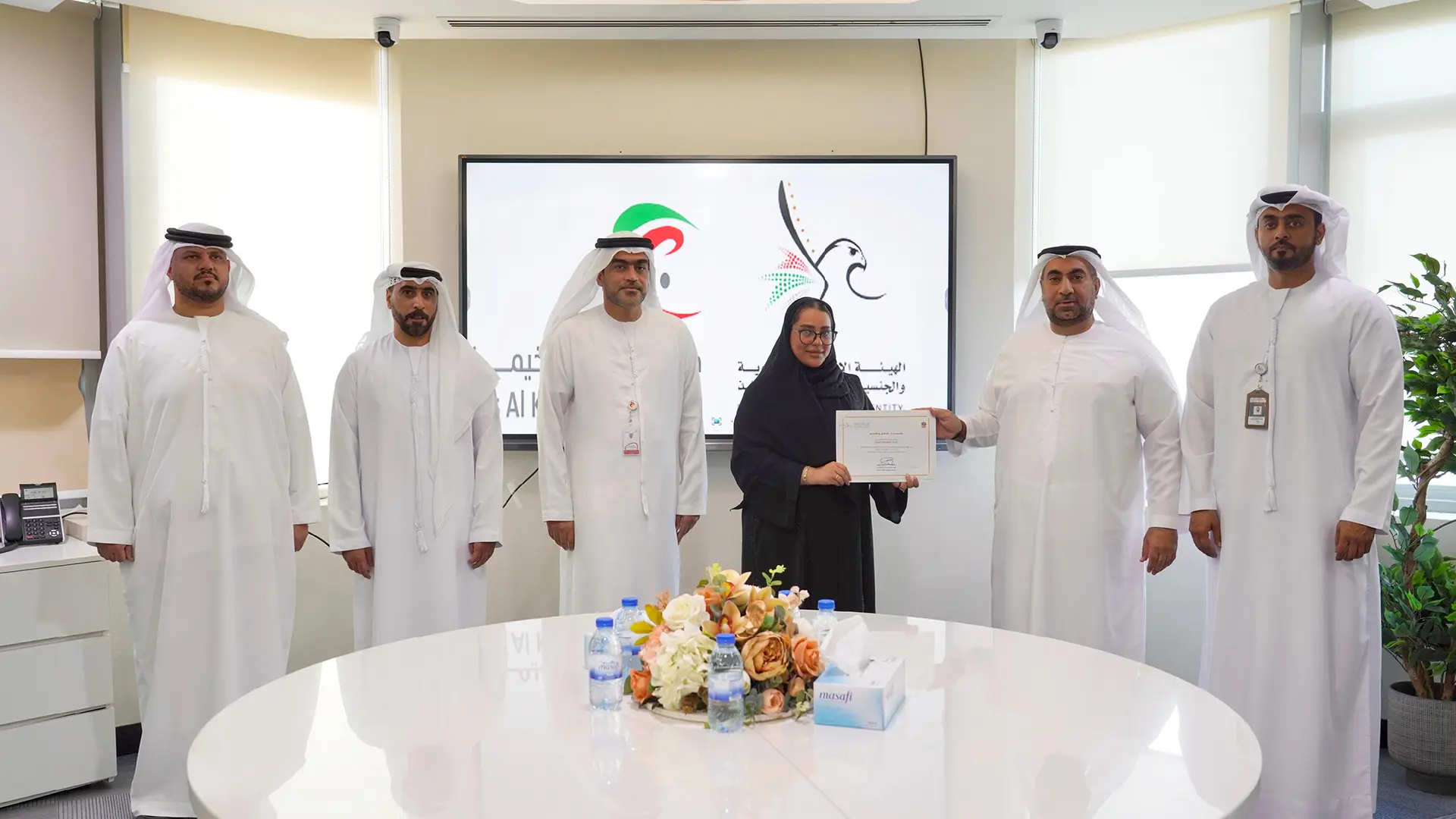 “الهوية والجنسية والجمارك وأمن المنافذ” تكرم 6 مفتشين بـ “جمارك رأس الخيمة”