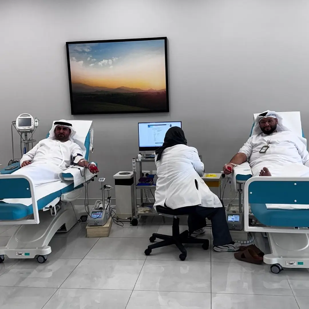 مركز سعادة المتعاملين – الغزال ينظم مبادرة للتبرع بالدم