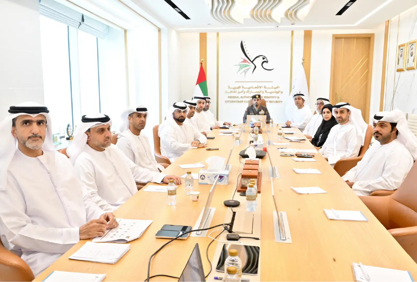 الهيئة تناقش مستجدات العمل بقطاع الجمارك وأمن المنافذ