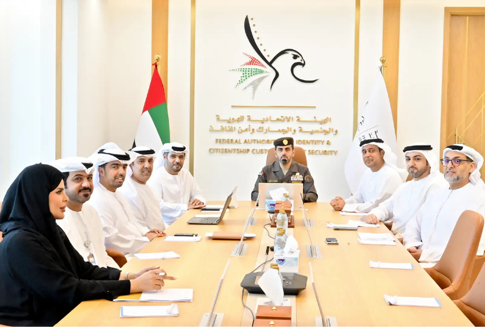 الهيئة تناقش مستجدات العمل بقطاع الجمارك وأمن المنافذ