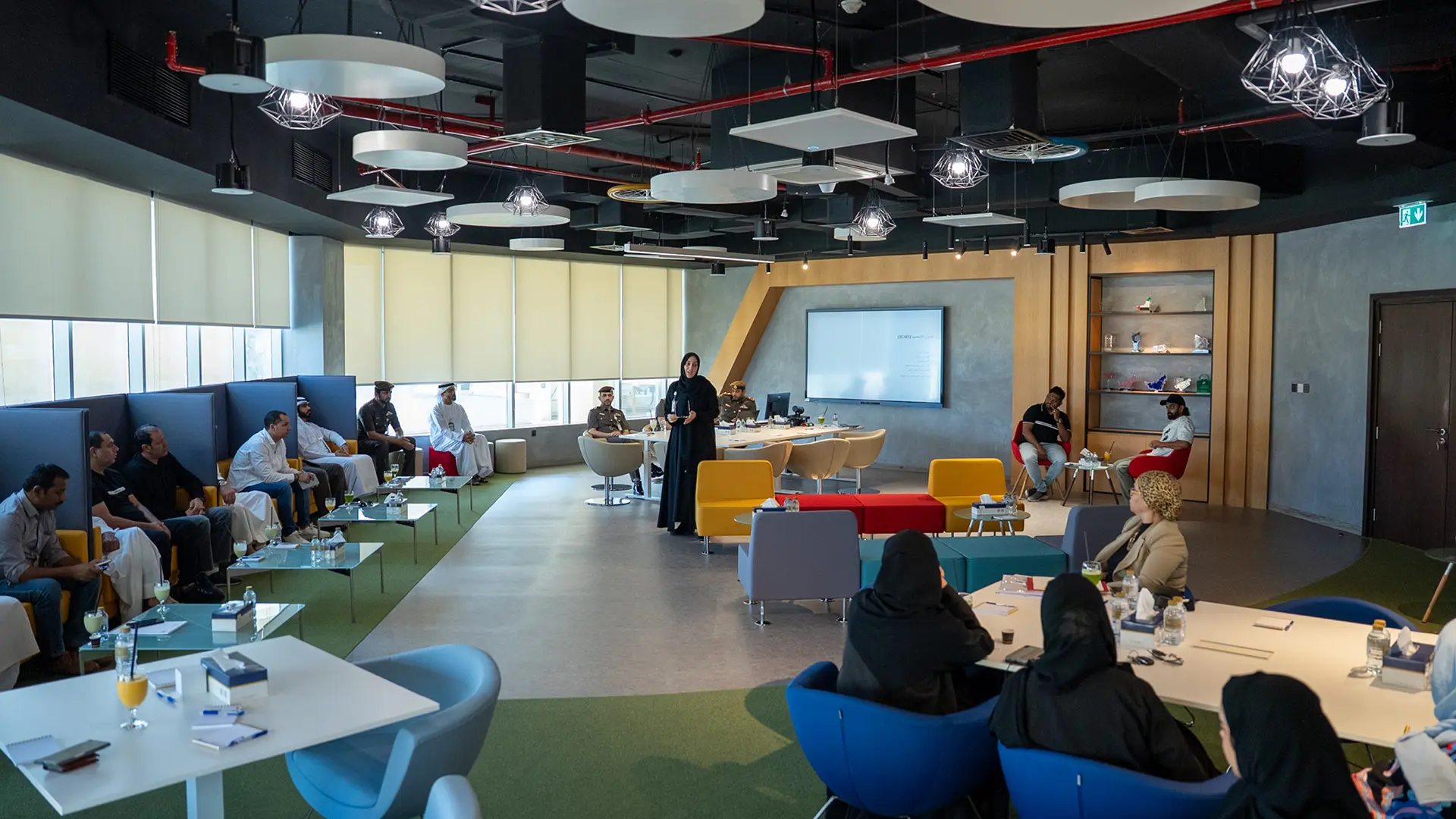 “Identity and Alien Affairs – Umm Al Quwain” organizes the 4th Customer Council of 2025The General Directorate of Identity and Foreigners Affairs – Umm Al Quwain, under the Federal Authority for Identity, Citizenship, Customs & Port Security (ICP), organized the fourth Customer Council of 2025 on Wednesday, 12 November 2025, at the Directorate’s headquarters in Umm Al Quwain. The event was attended by a number of customers, including citizens, residents, and employees.