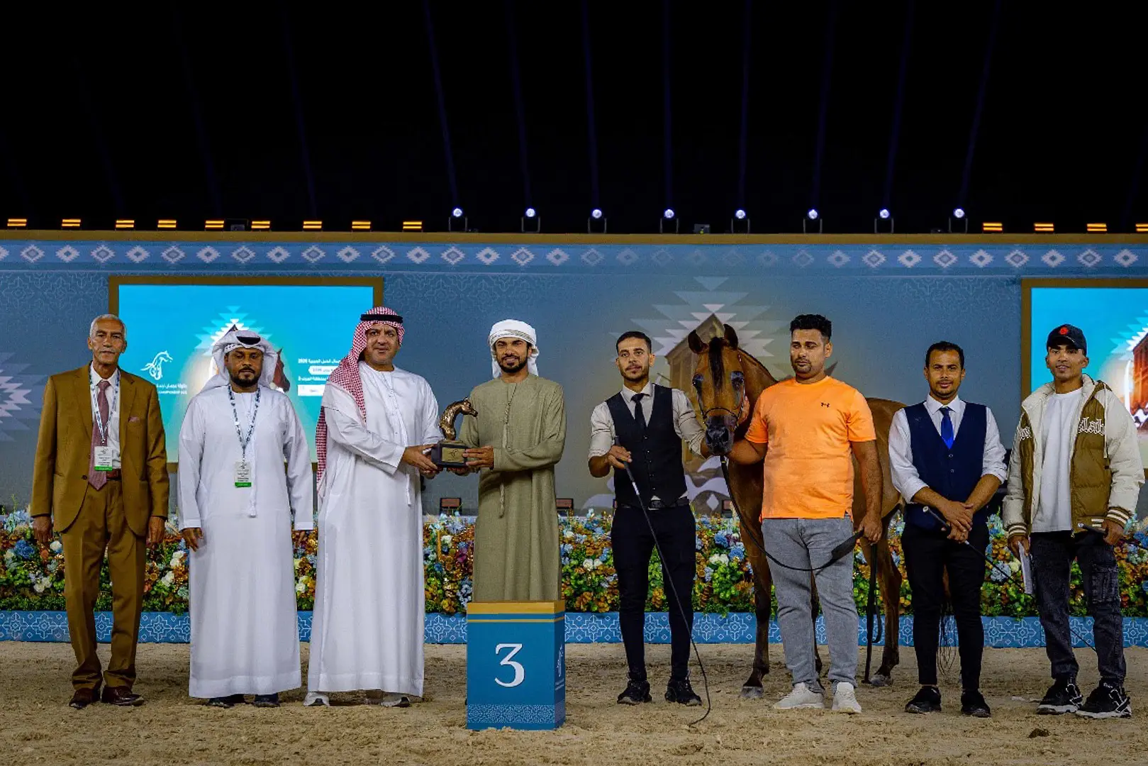 Ajman Crown Prince Honors the Authority as a Logistics Supporter of the Arabian Horse Beauty Championship