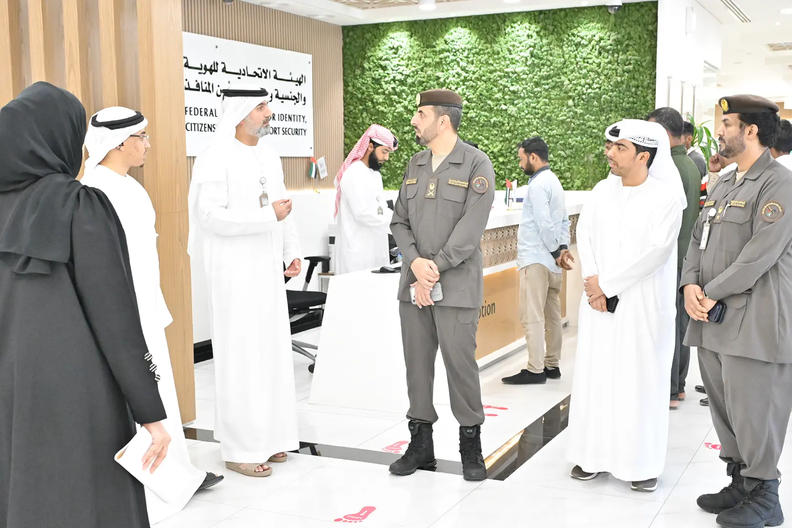 Director General of the Authority Inspects Al Nahda and Al Rashidiya Customer Happiness Centers