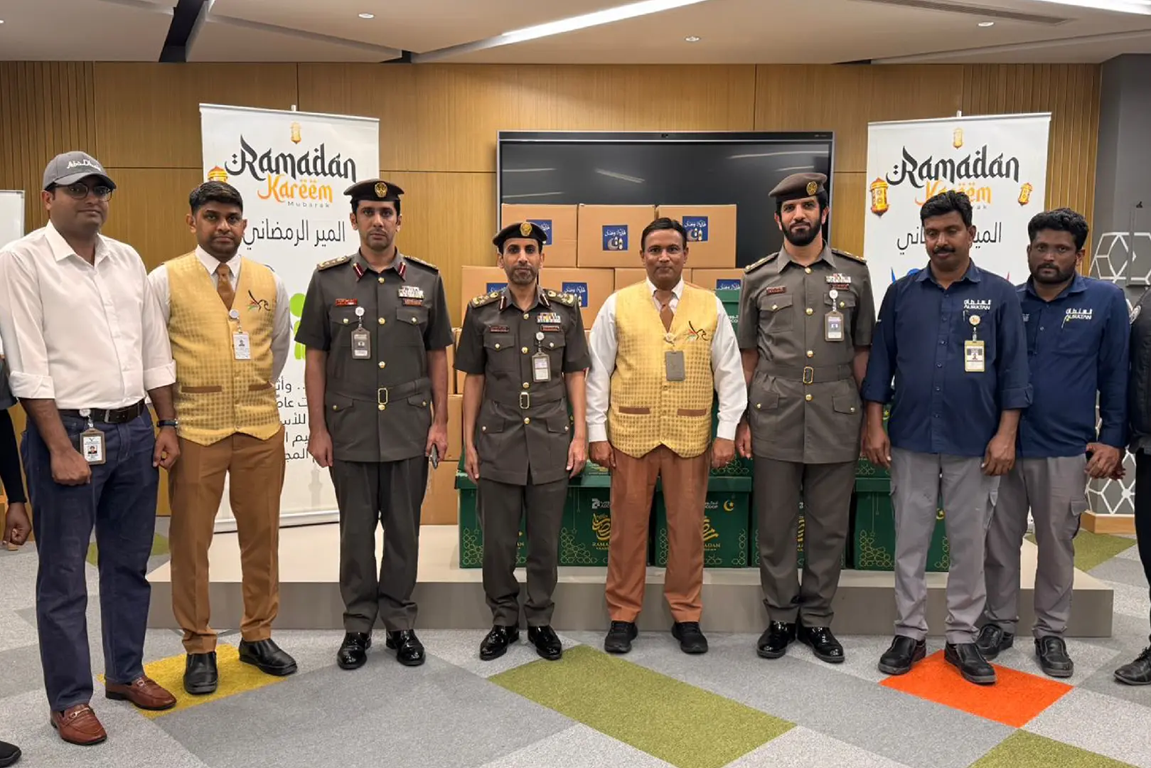 “الإقامة وشؤون الأجانب – العين” تنظم مبادرة المير الرمضاني 2026