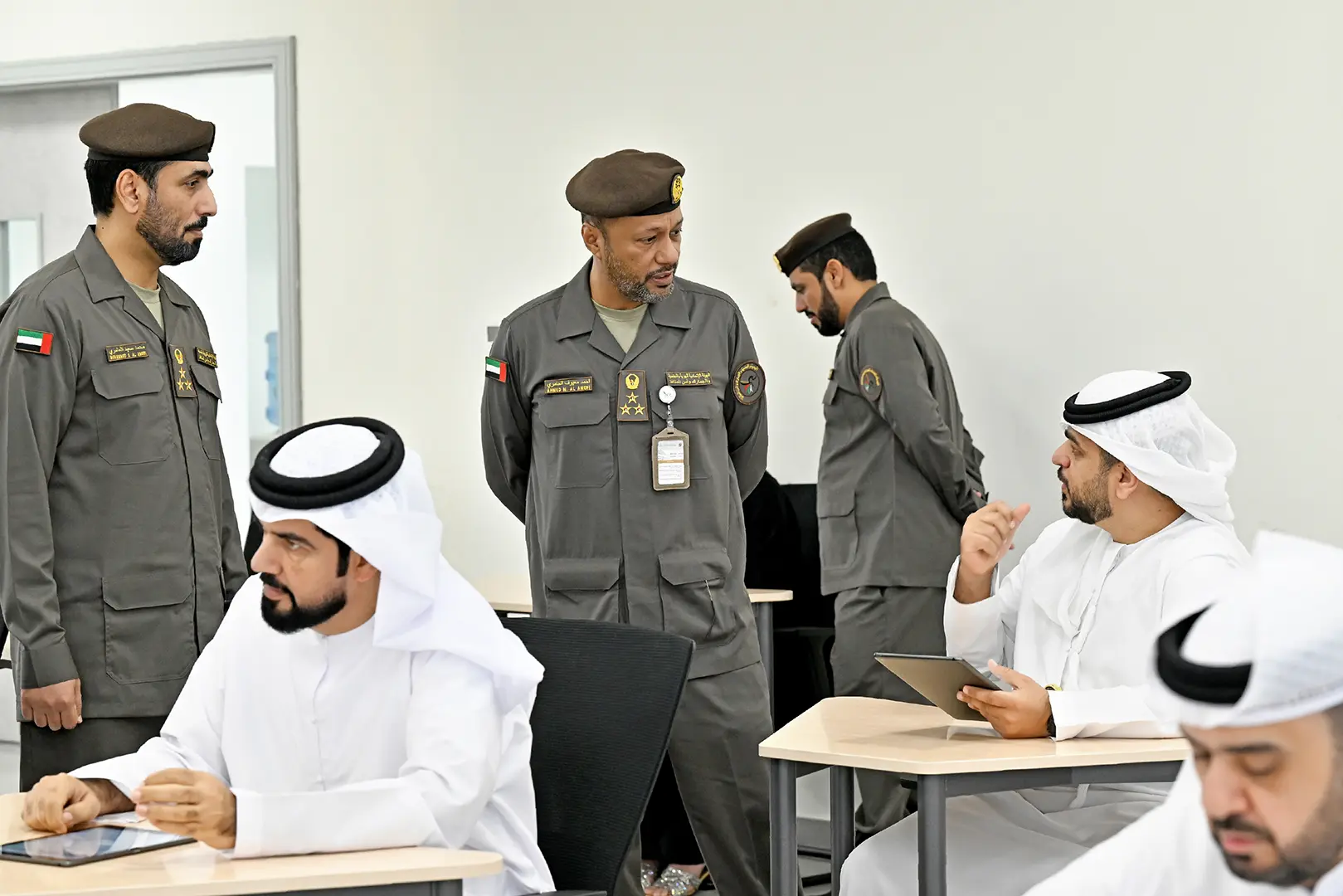 الهيئة تعقد اختبارات الترقية لـ 57 ضابطًا