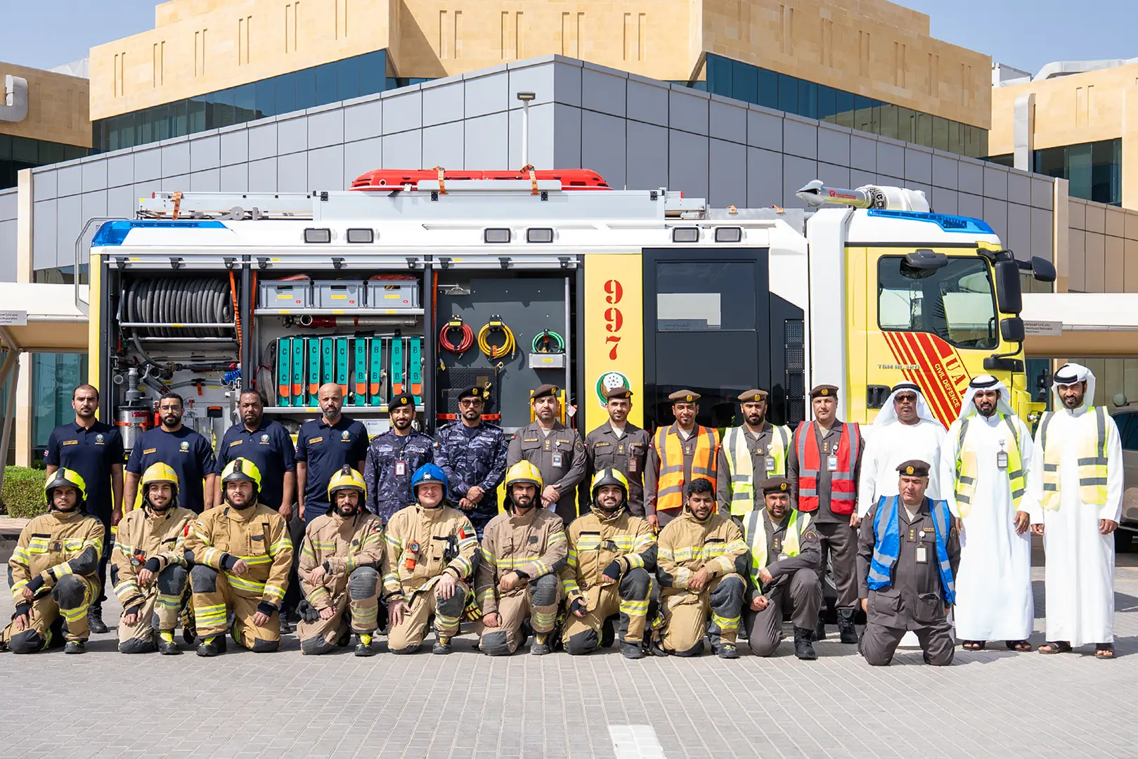 General Directorate of Identity and Foreigners Affairs – Umm Al Quwain Conducts Mock Evacuation Drill