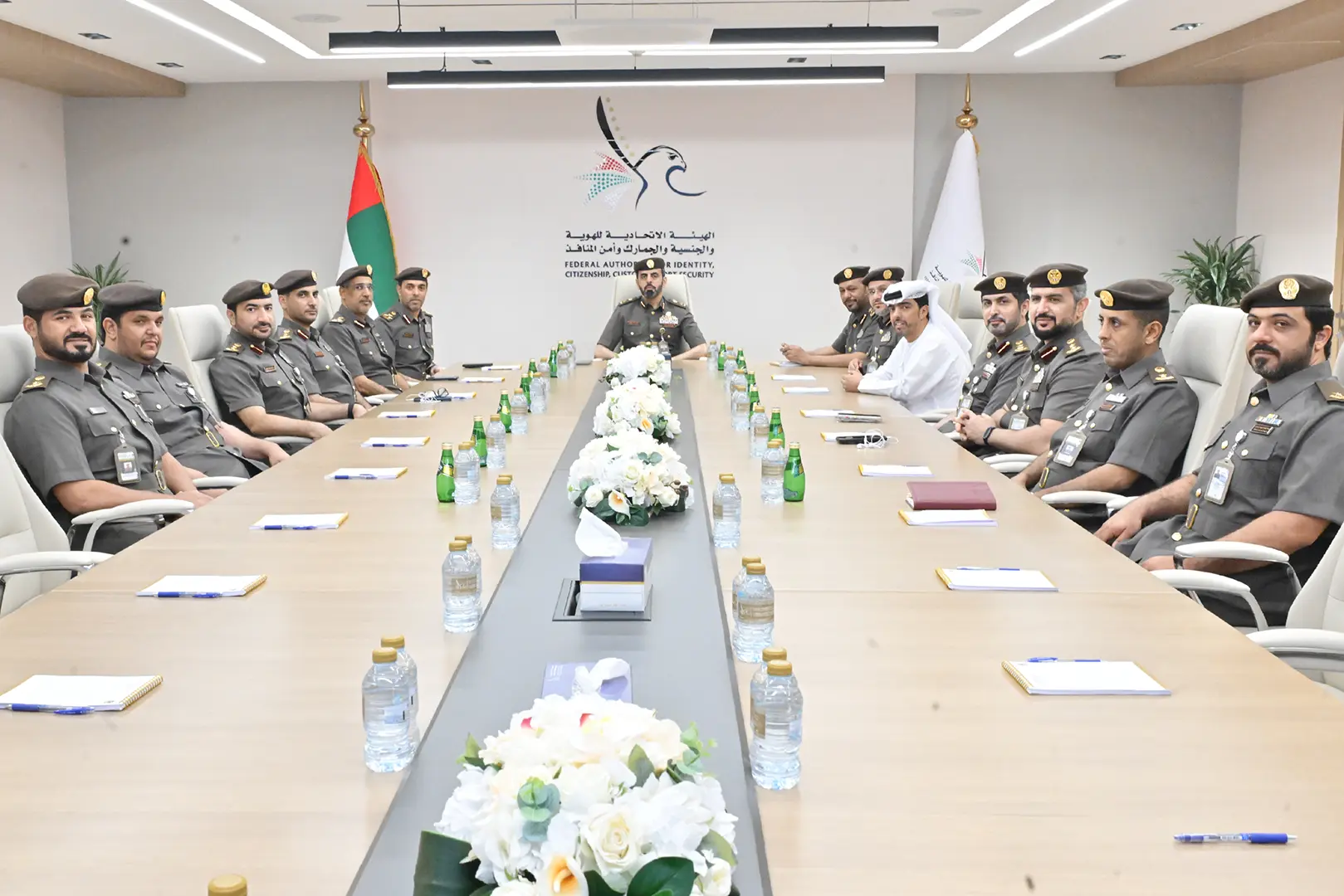 ICP Director General Reviews Operations at Identity and Foreigners Affairs – Abu Dhabi