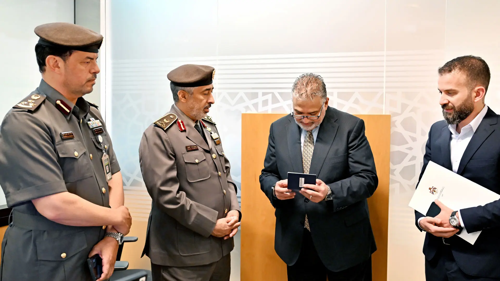 وفد أردني يزور الهيئة لتعزيز التعاون المشترك