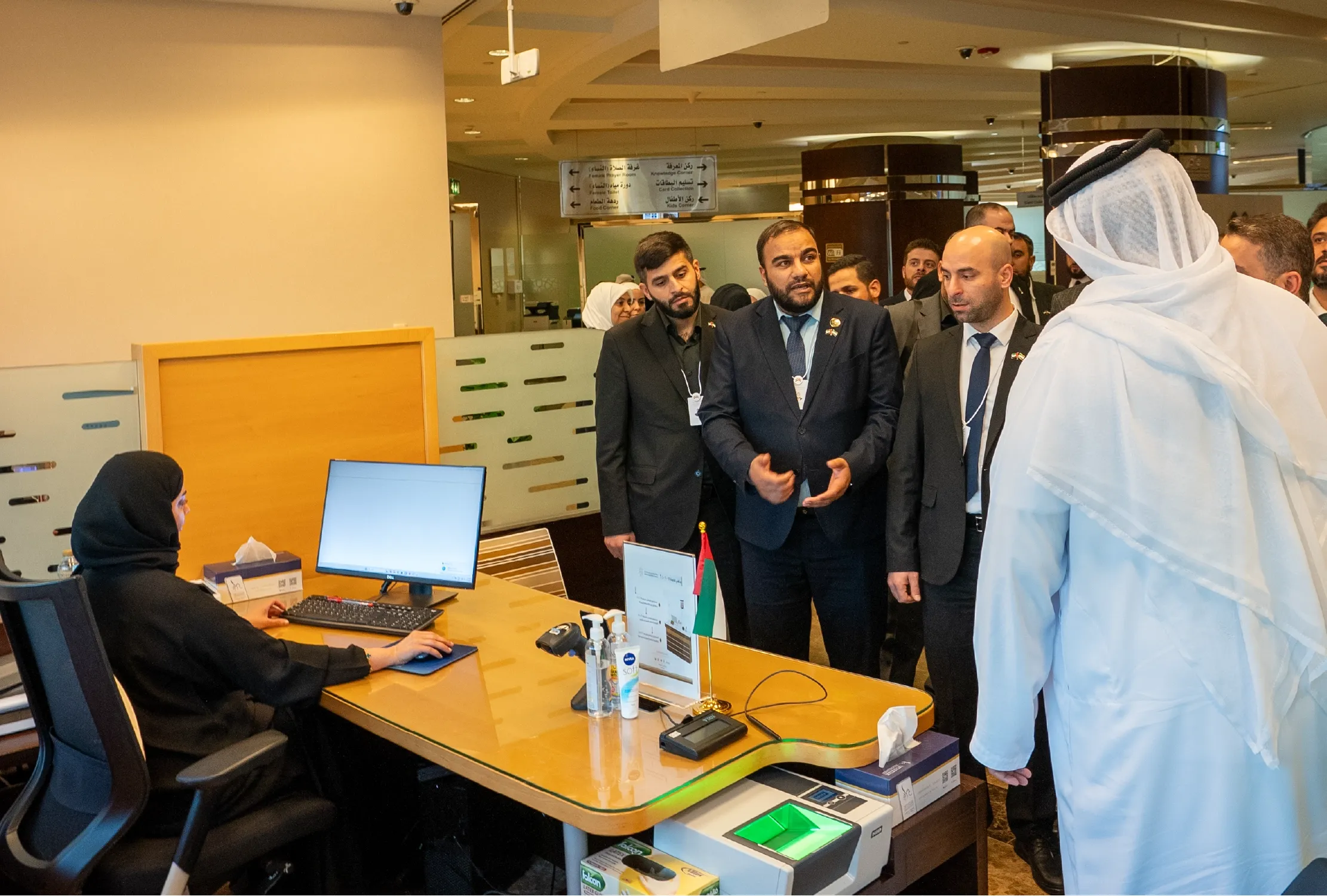 وفد سوري يطلع على تجارب الهيئة الرقمية في تطوير الخدمات