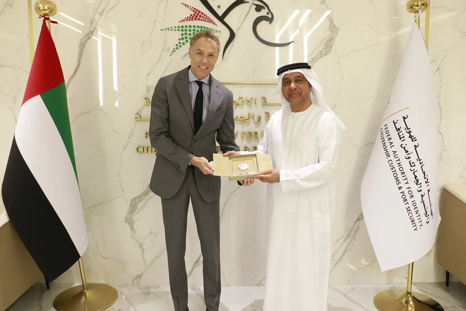 “جمارك الإمارات” تبحث تعزيز التعاون الجمركي مع الجمهورية الإيطالية